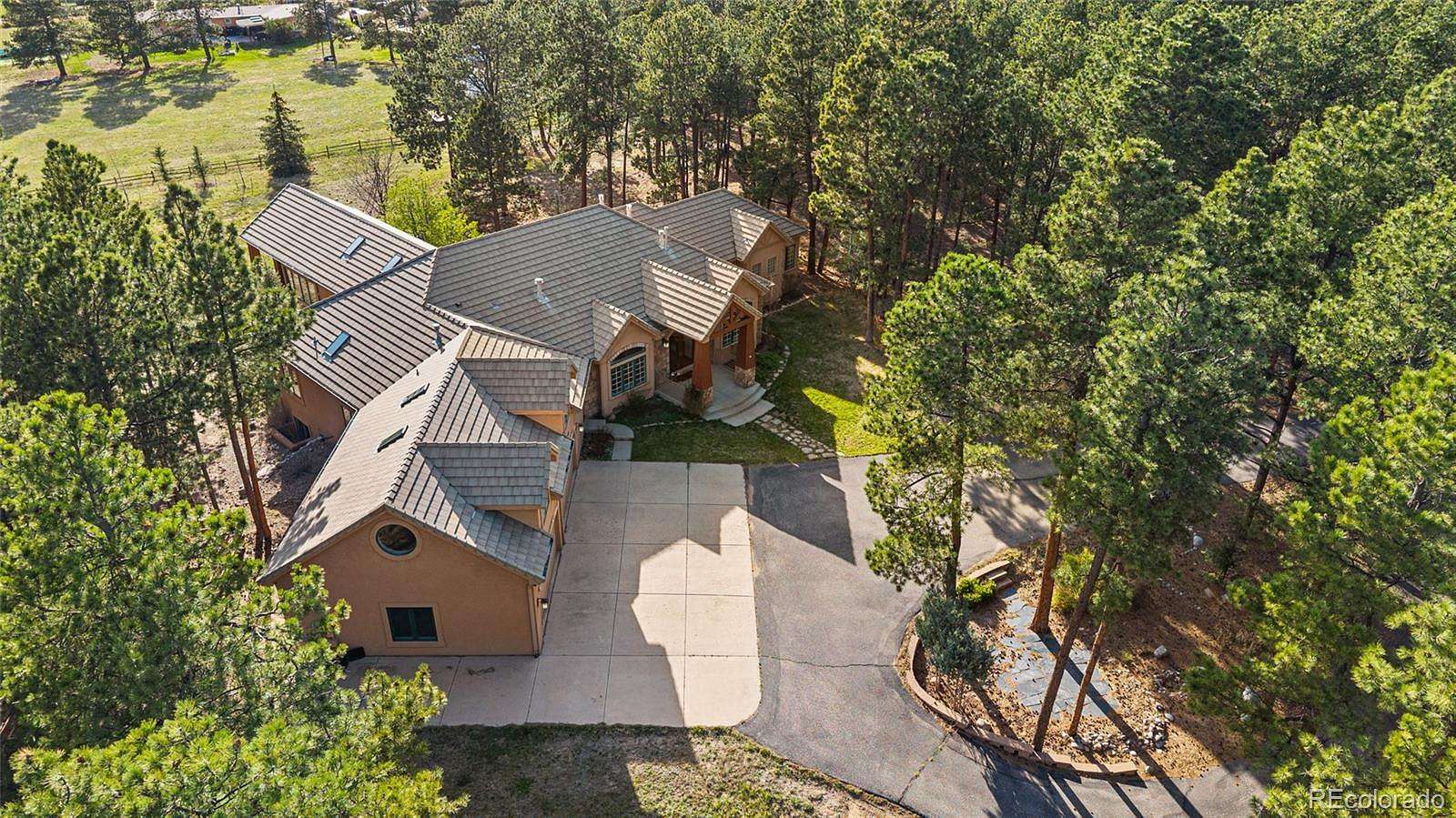 5 Acres of Land with Home for Sale in Colorado Springs, Colorado