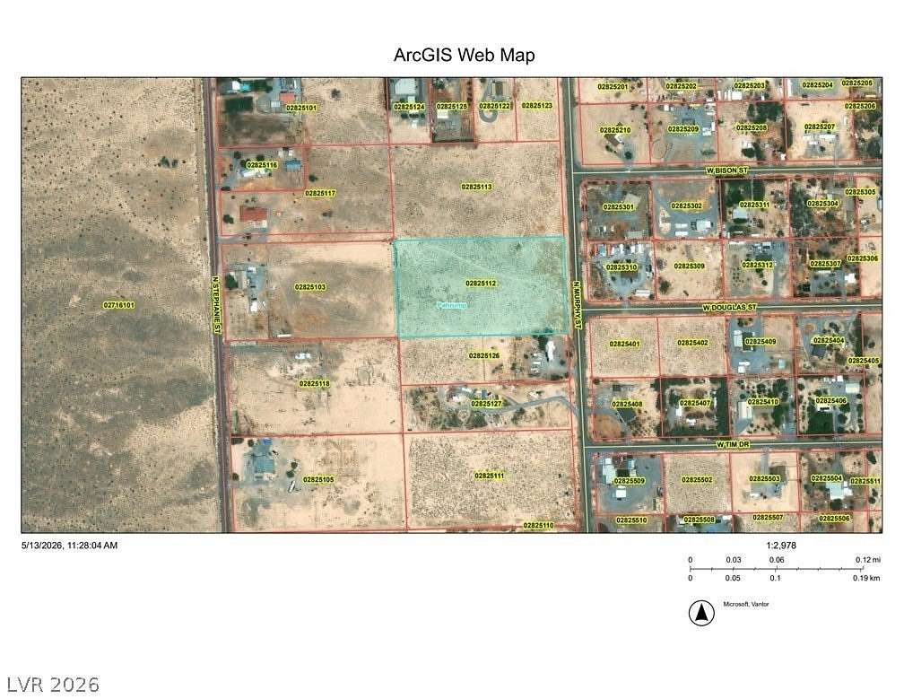 5 Acres of Land for Sale in Pahrump, Nevada