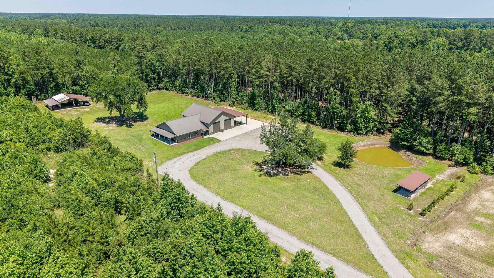 46 Acres of Land with Home for Sale in Holly Hill, South Carolina