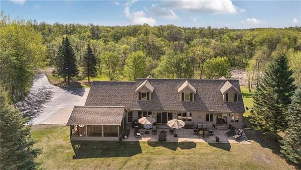 34.2 Acres of Recreational Land with Home for Sale in Moe Township, Minnesota