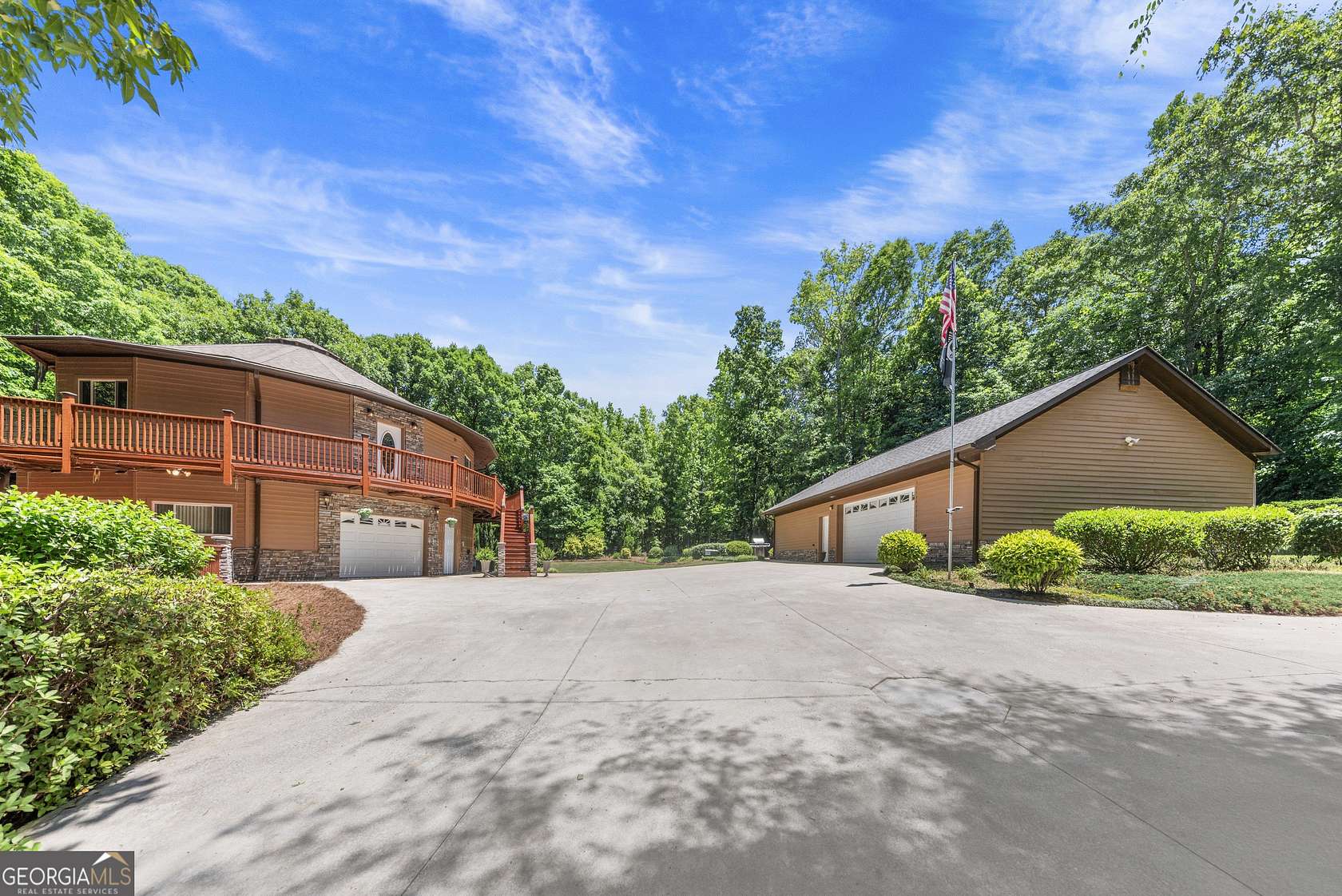 5.38 Acres of Land with Home for Sale in Buckhead, Georgia