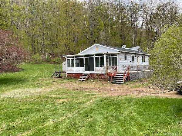 10 Acres of Recreational Land with Home for Sale in Fremont Center, New York