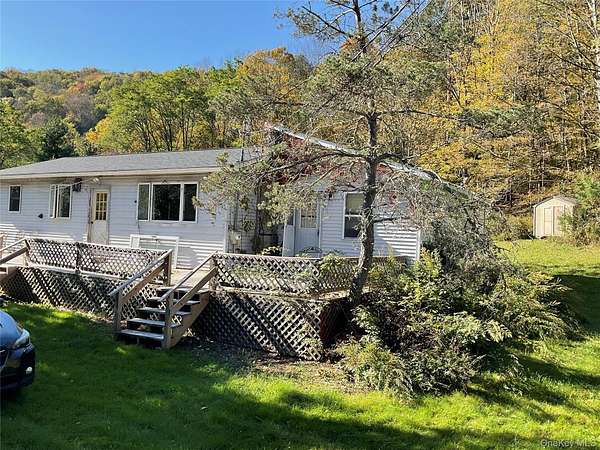 10 Acres of Recreational Land with Home for Sale in Fremont Center, New York