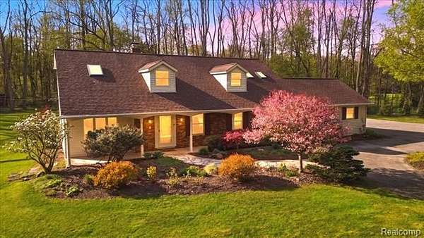 5.5 Acres of Land with Home for Sale in Springfield Township, Michigan