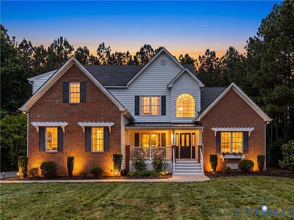 2.68 Acres of Land with Home for Sale in Powhatan, Virginia