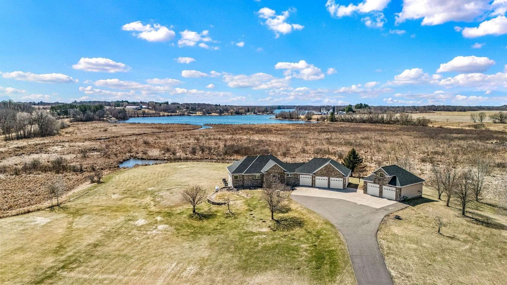 19 Acres of Land with Home for Sale in Cambridge, Minnesota