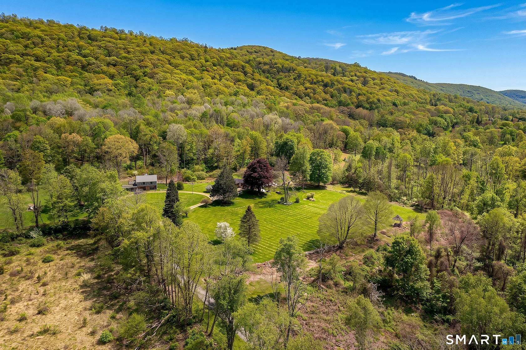 29.8 Acres of Land with Home for Sale in Kent, Connecticut