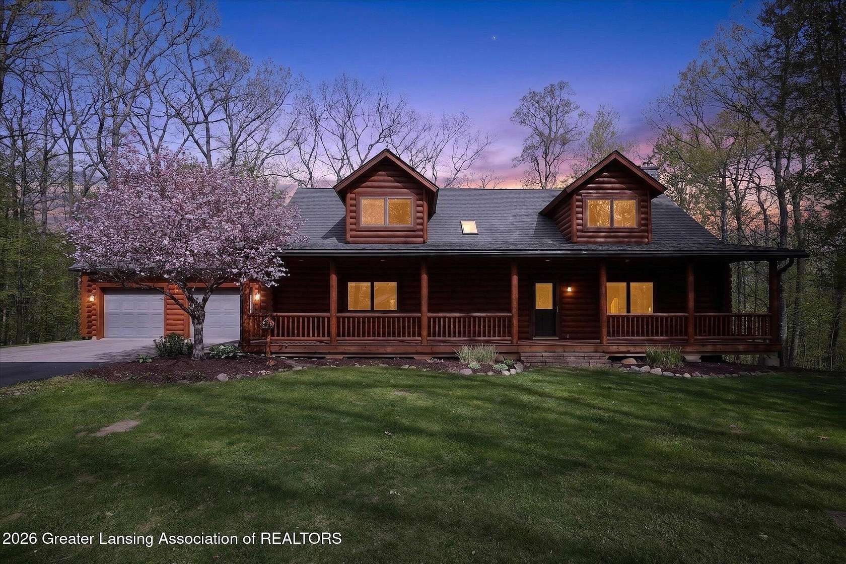 7.5 Acres of Land with Home for Sale in Byron, Michigan