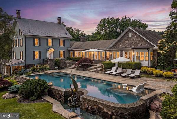 12.7 Acres of Land with Home for Sale in Perkasie, Pennsylvania