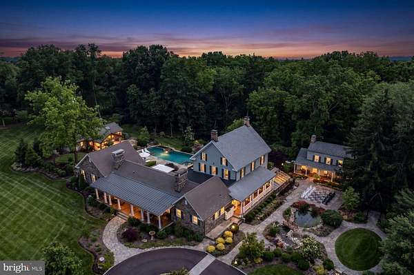 12.7 Acres of Land with Home for Sale in Perkasie, Pennsylvania
