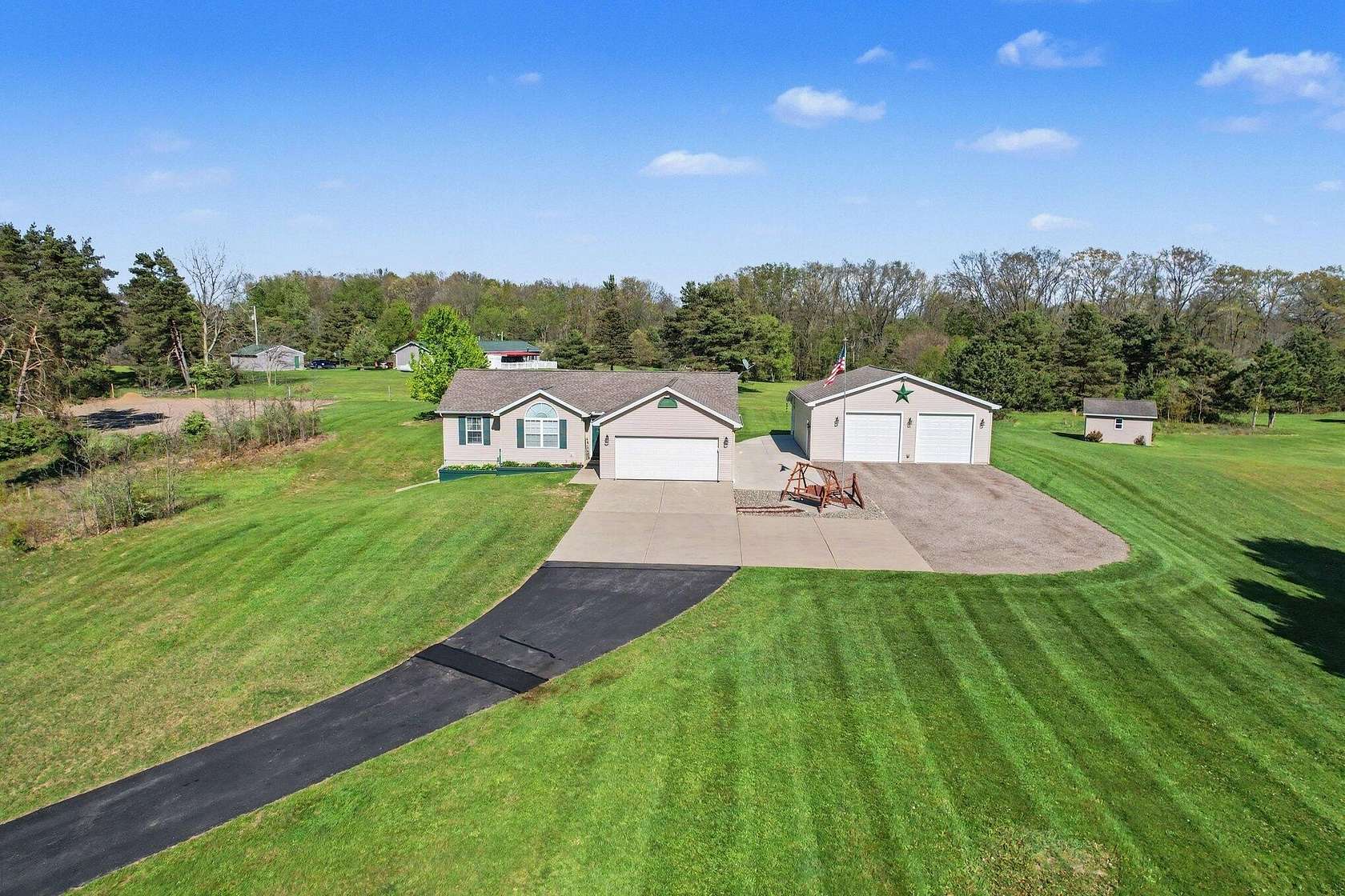 4.25 Acres of Land with Home for Sale in Battle Creek, Michigan