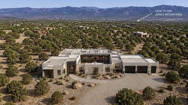 4.54 Acres of Land with Home for Sale in Santa Fe, New Mexico