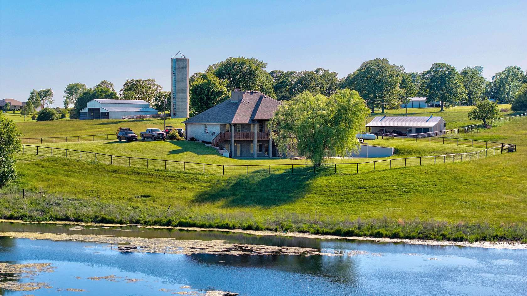 40.8 Acres of Land with Home for Sale in Marshfield, Missouri