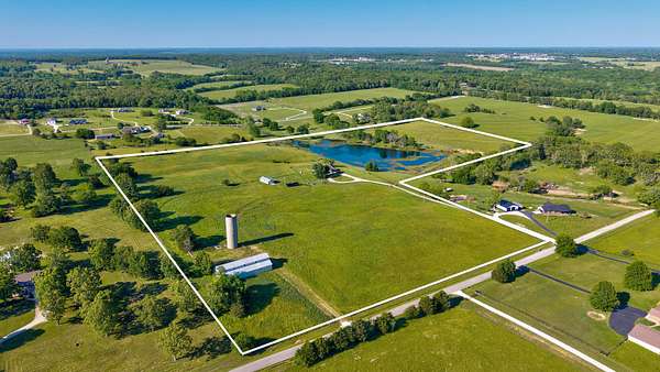 40.8 Acres of Land with Home for Sale in Marshfield, Missouri