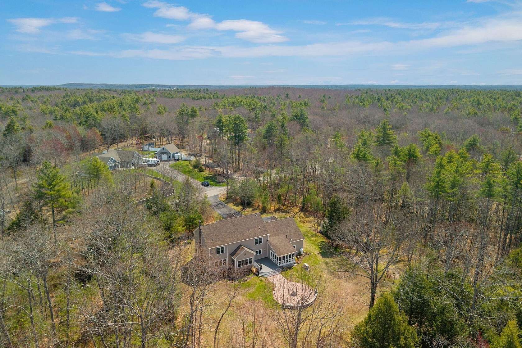 5.23 Acres of Land with Home for Sale in Lyman Town, Maine