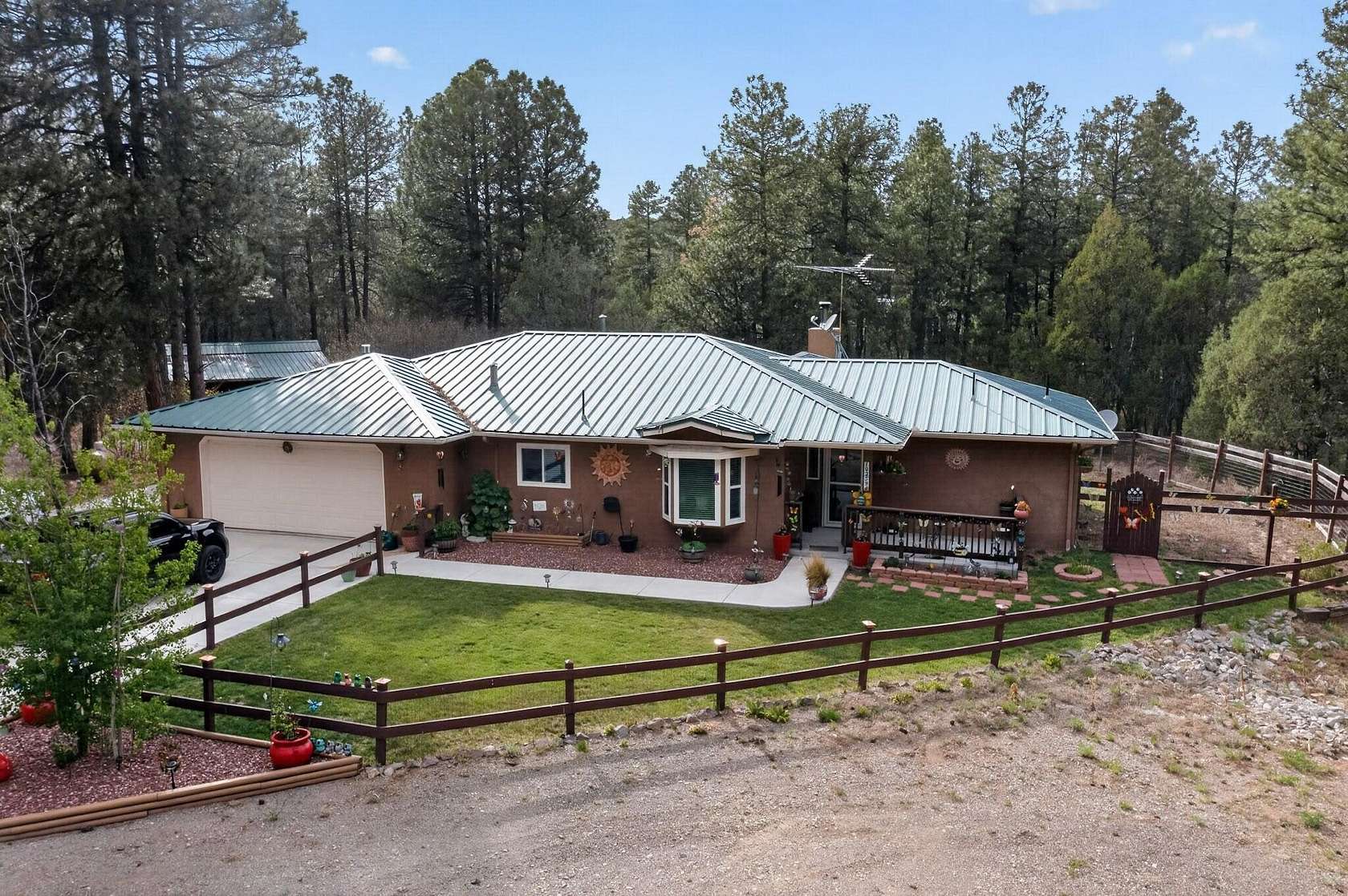 2.12 Acres of Land with Home for Sale in Tijeras, New Mexico
