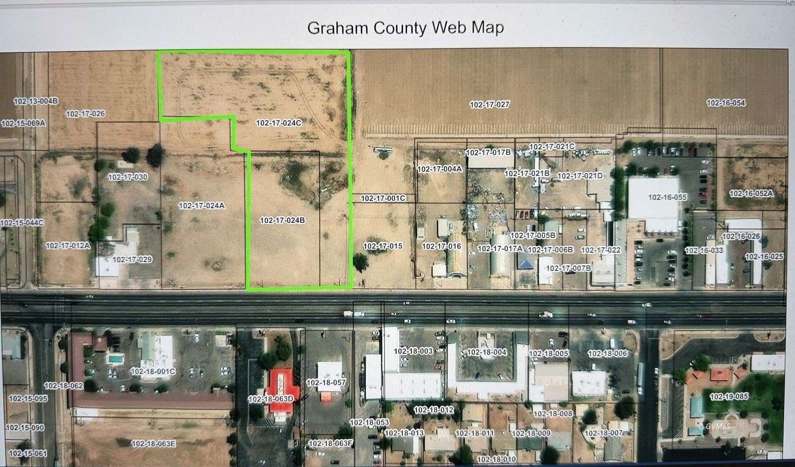3.12 Acres of Commercial Land for Sale in Safford, Arizona