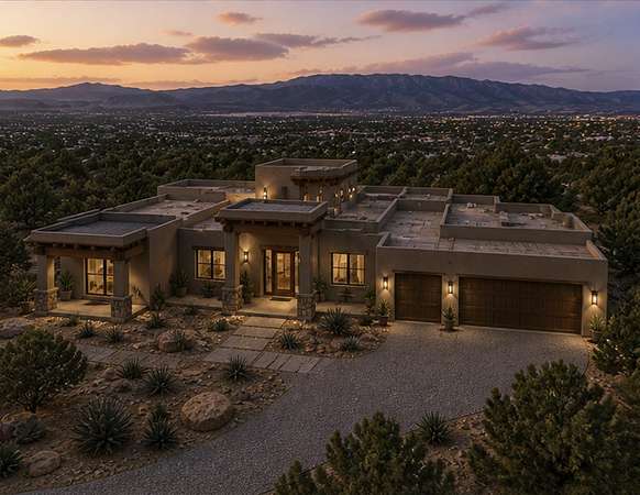 4.54 Acres of Land with Home for Sale in Santa Fe, New Mexico