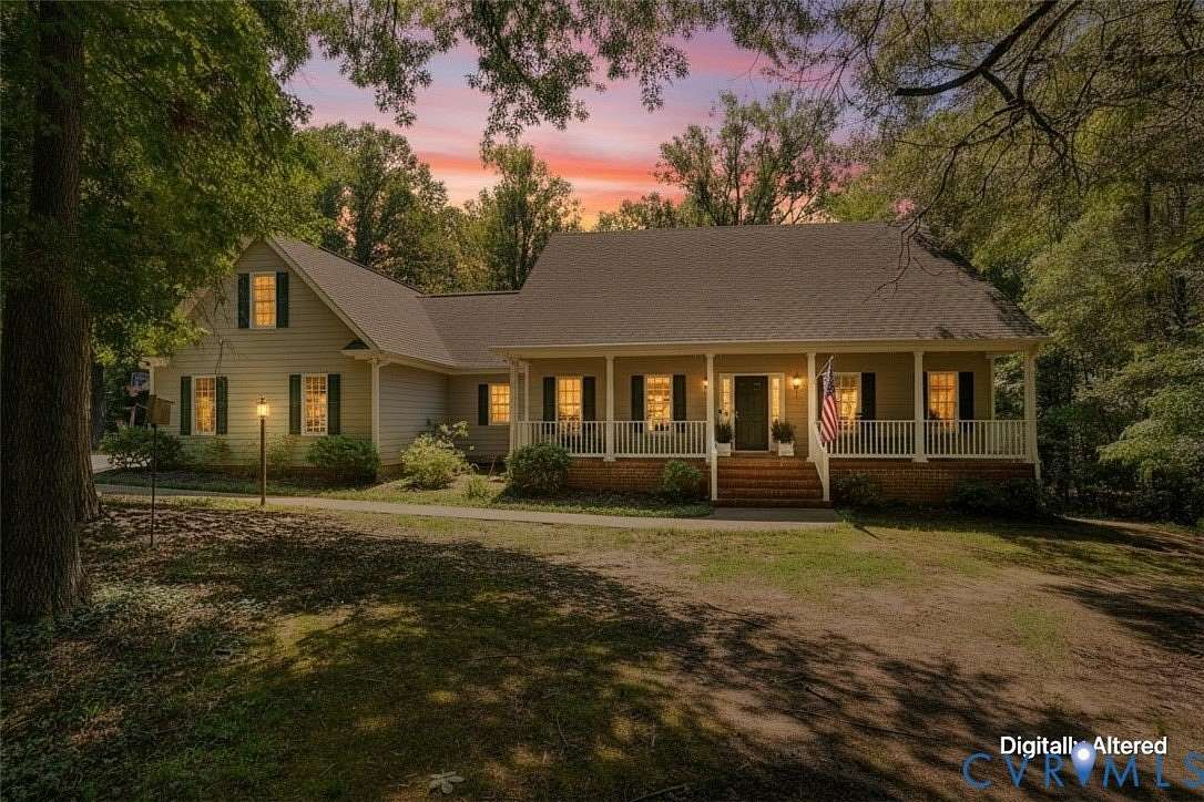 3 Acres of Land with Home for Sale in Powhatan, Virginia