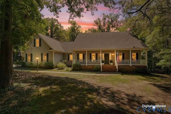 3 Acres of Land with Home for Sale in Powhatan, Virginia