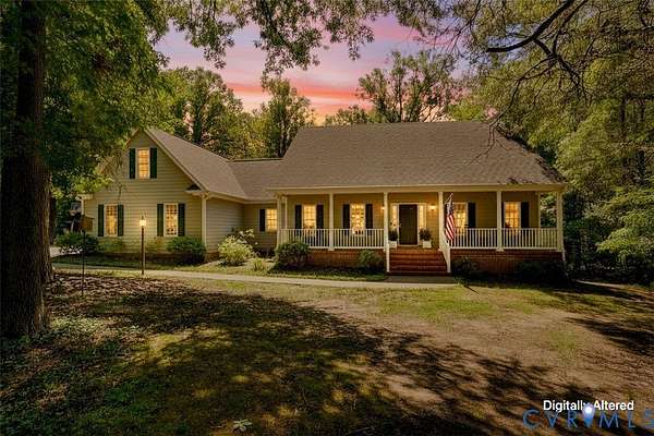 3 Acres of Land with Home for Sale in Powhatan, Virginia