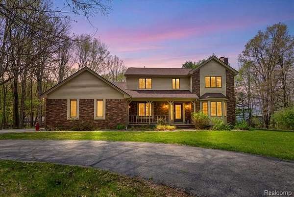 4.5 Acres of Land with Home for Sale in Groveland Township, Michigan