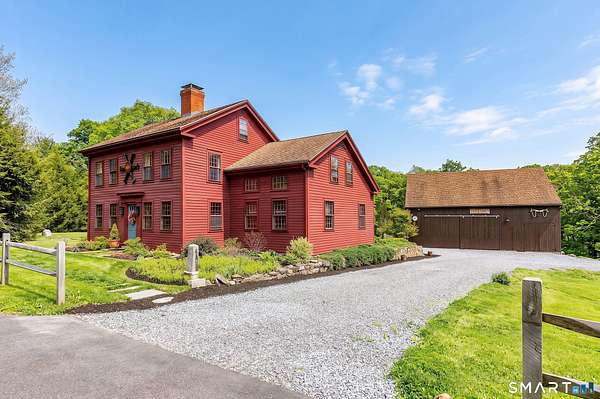 3.19 Acres of Land with Home for Sale in Woodbury, Connecticut