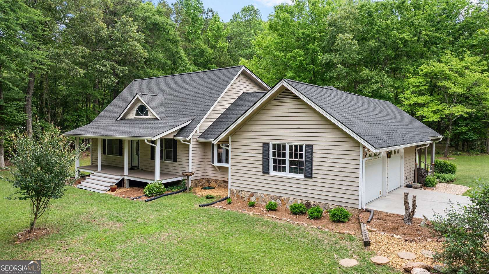 5.3 Acres of Land with Home for Sale in Fayetteville, Georgia