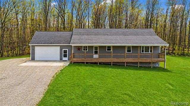 19.5 Acres of Land with Home for Sale in Lapeer Township, Michigan