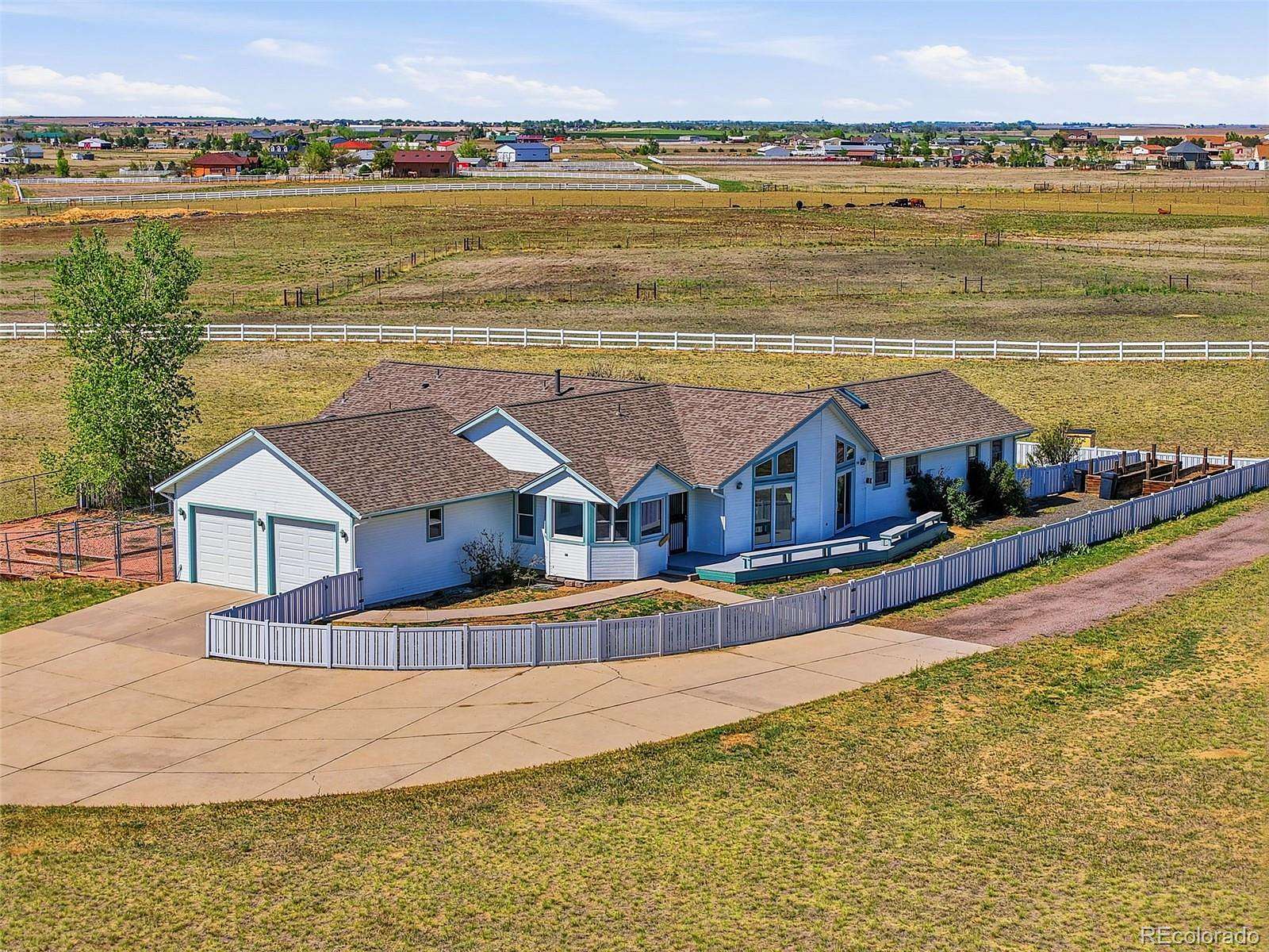 10 Acres of Land with Home for Sale in Brighton, Colorado