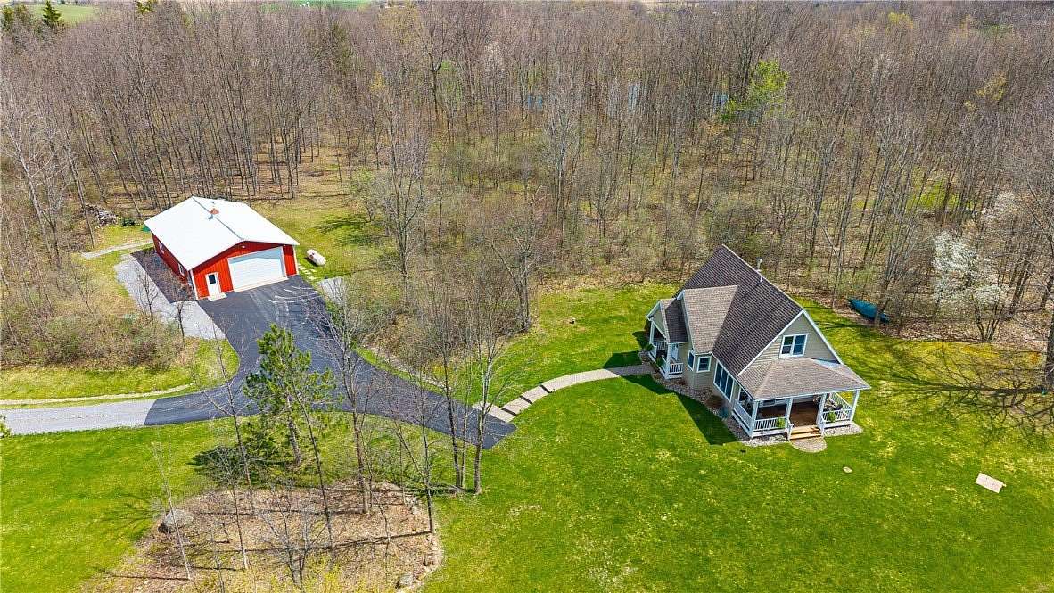 26 Acres of Land with Home for Sale in Bloomfield, New York