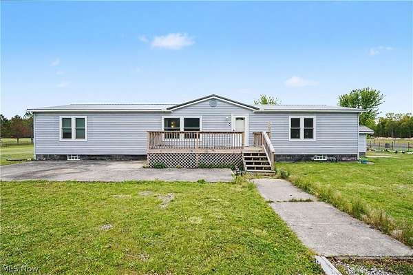 11 Acres of Land with Home for Sale in Bristolville, Ohio