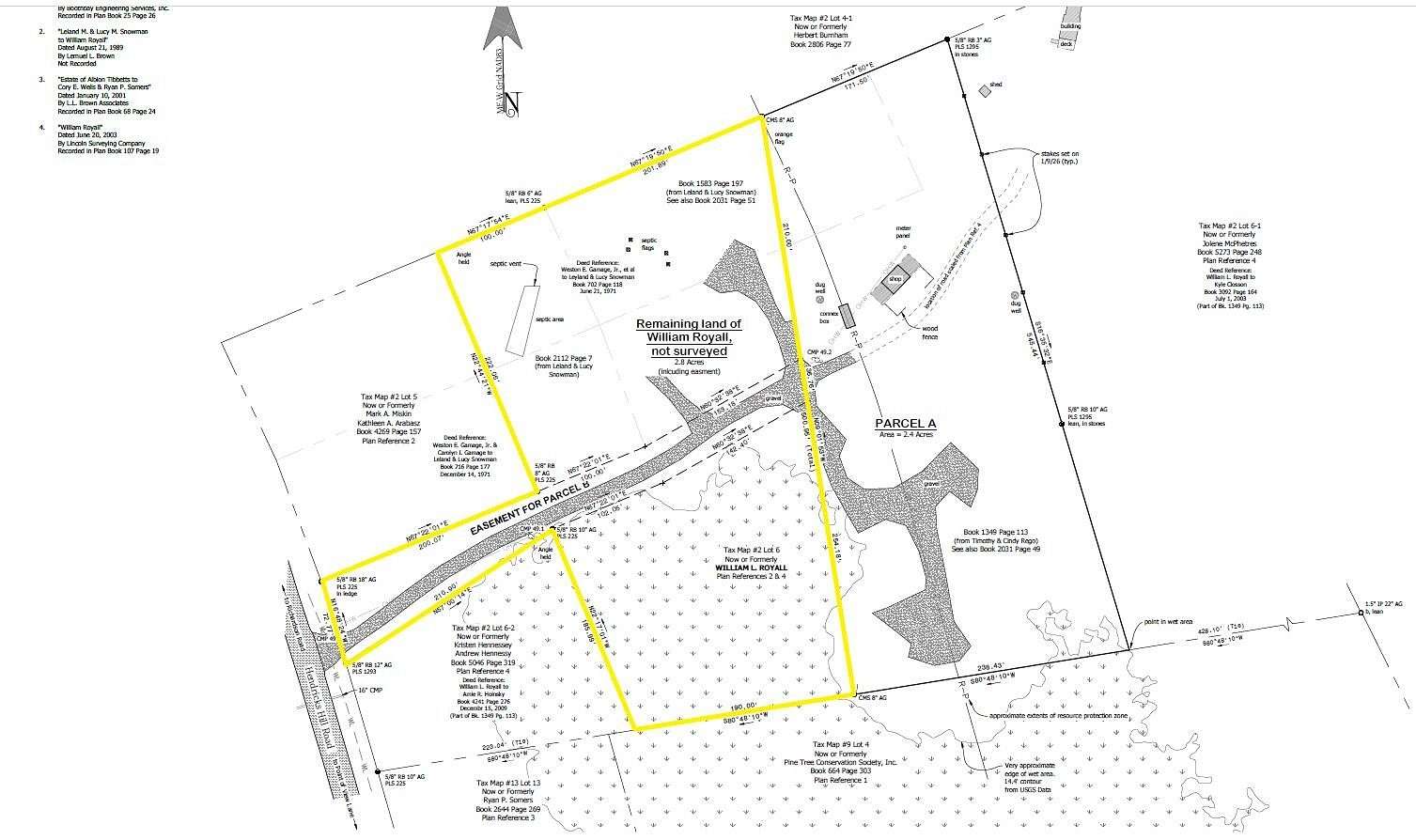 2.8 Acres of Residential Land for Sale in Southport, Maine