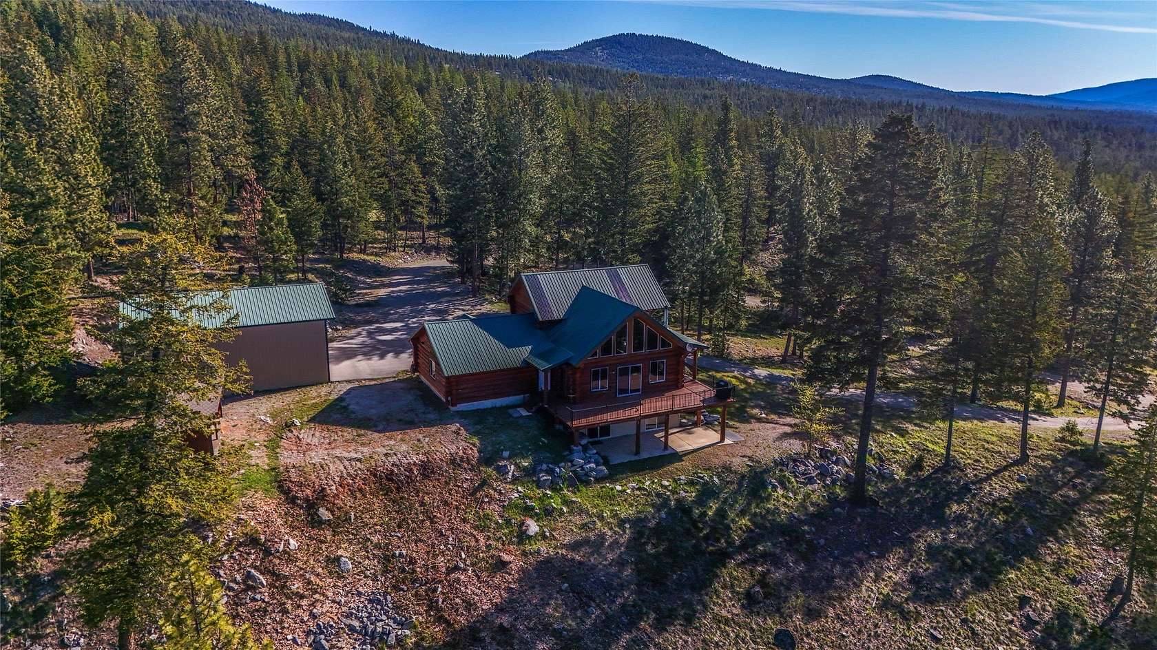 20 Acres of Recreational Land with Home for Sale in Marion, Montana