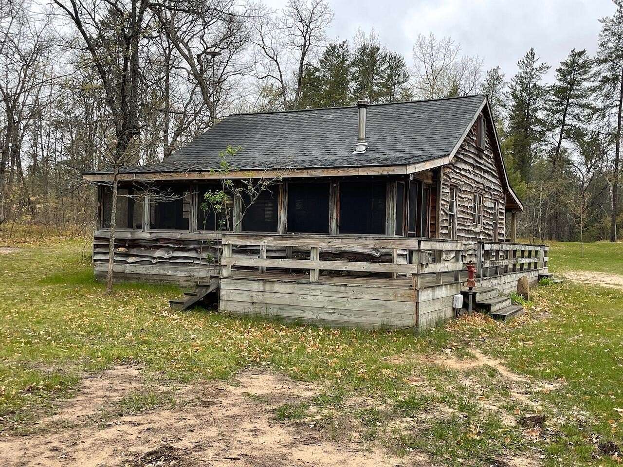 10.1 Acres of Recreational Land with Home for Sale in Irons, Michigan