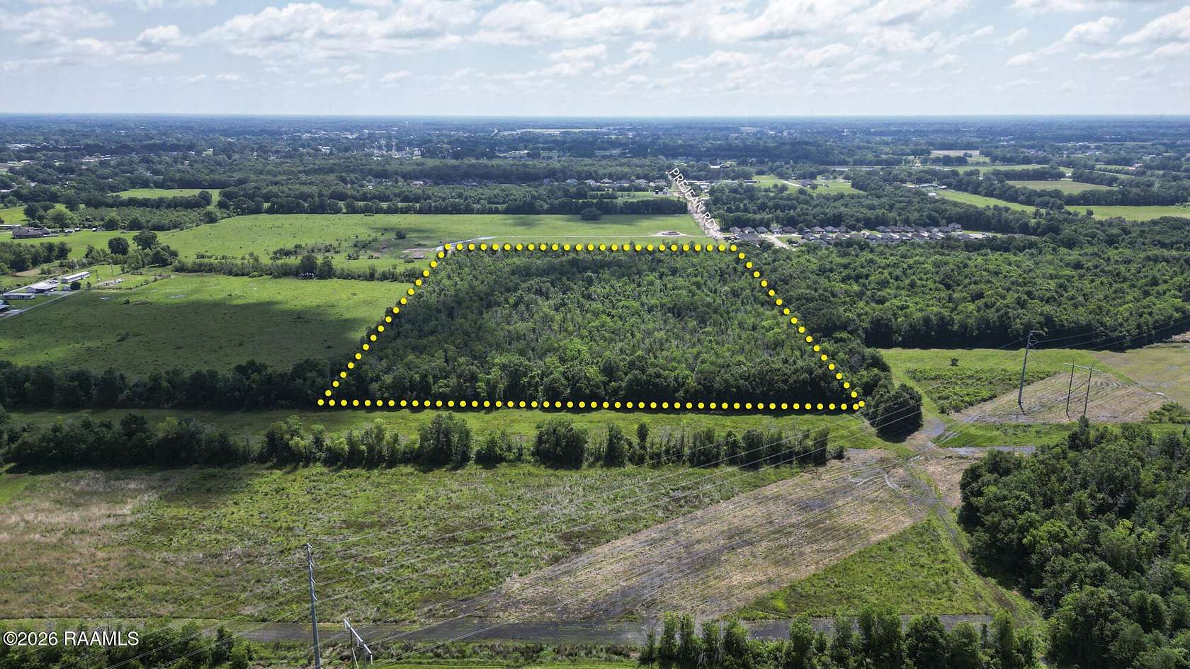 20 Acres of Recreational & Residential Land for Sale in Carencro, Louisiana