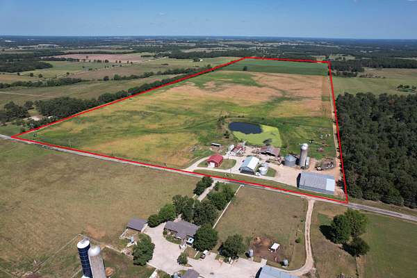 120 Acres of Agricultural Land for Sale in Verona, Missouri