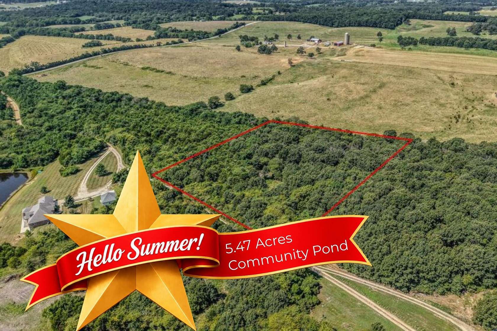 5.47 Acres of Residential Land for Sale in Marshfield, Missouri