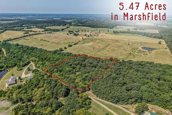5.47 Acres of Residential Land for Sale in Marshfield, Missouri