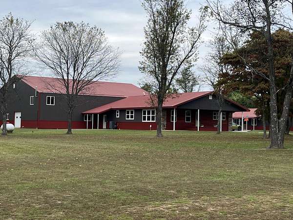 5.36 Acres of Land with Home for Sale in Seligman, Missouri