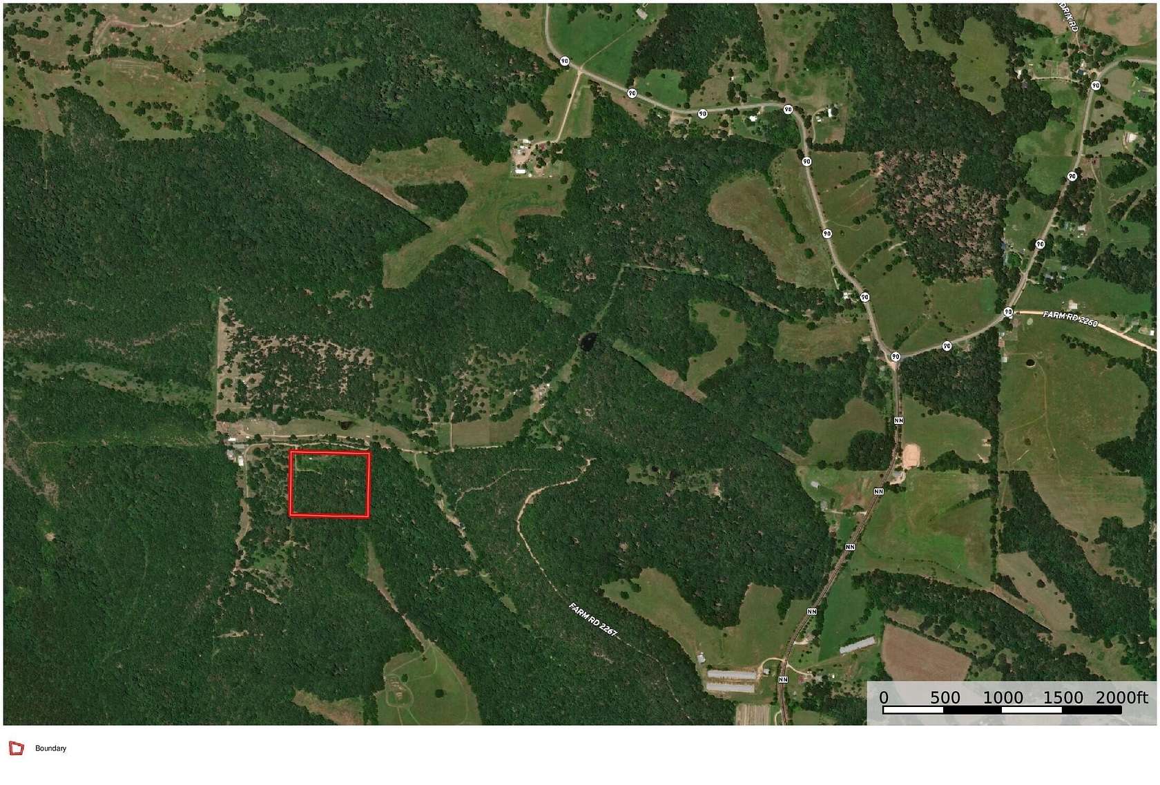 8 Acres of Residential Land for Sale in Washburn, Missouri