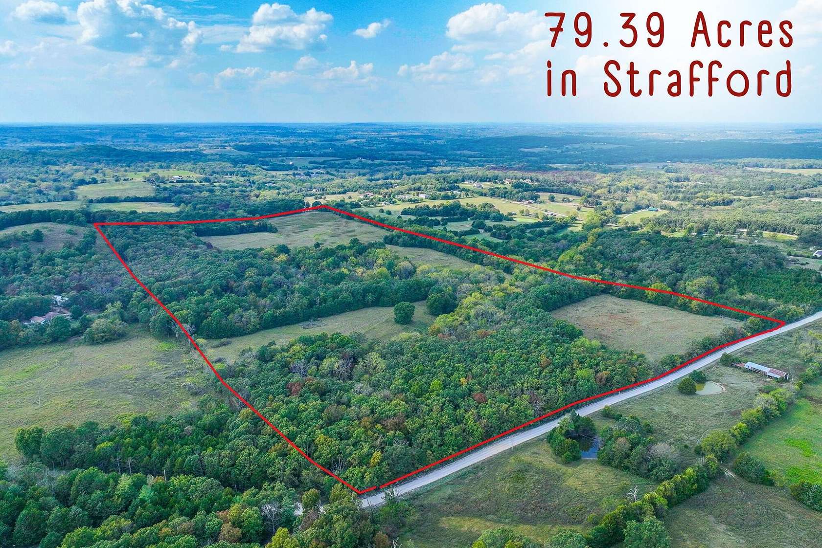 79.4 Acres of Land for Sale in Strafford, Missouri