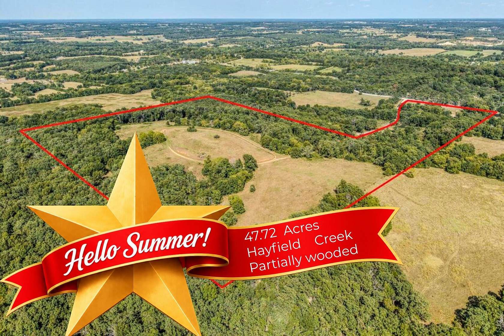 47.7 Acres of Recreational Land for Sale in Strafford, Missouri