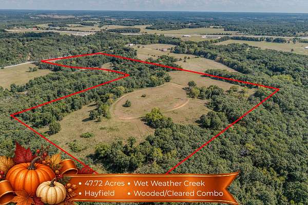 47.7 Acres of Recreational & Residential Land for Sale in Strafford, Missouri