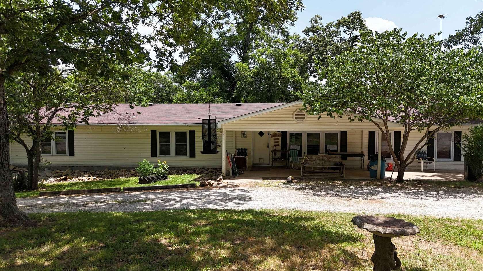 5.8 Acres of Land with Home for Sale in Eagle Rock, Missouri