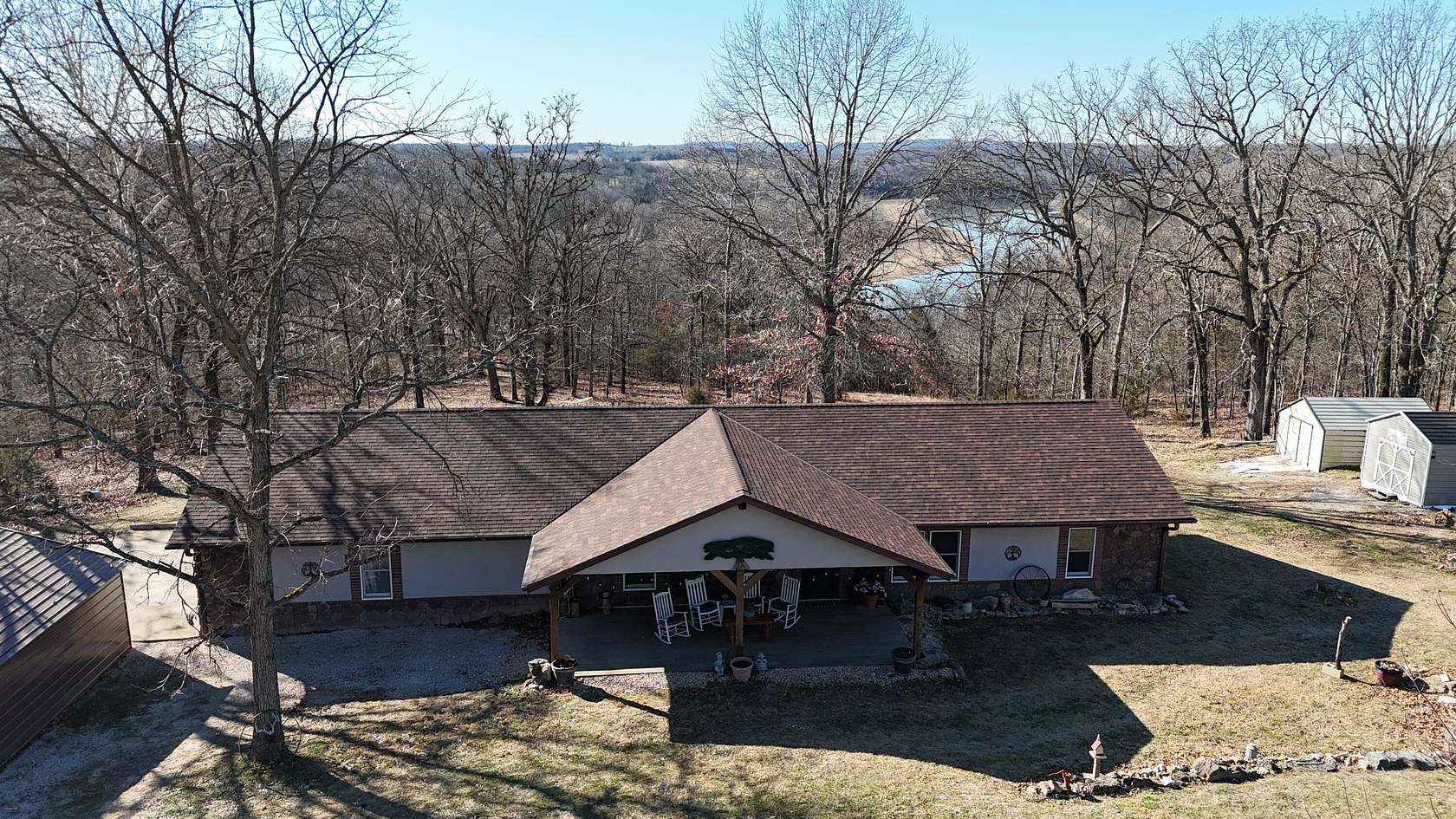 8.4 Acres of Land with Home for Sale in Shell Knob, Missouri
