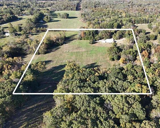 25 Acres of Agricultural Land with Home for Sale in Humansville, Missouri