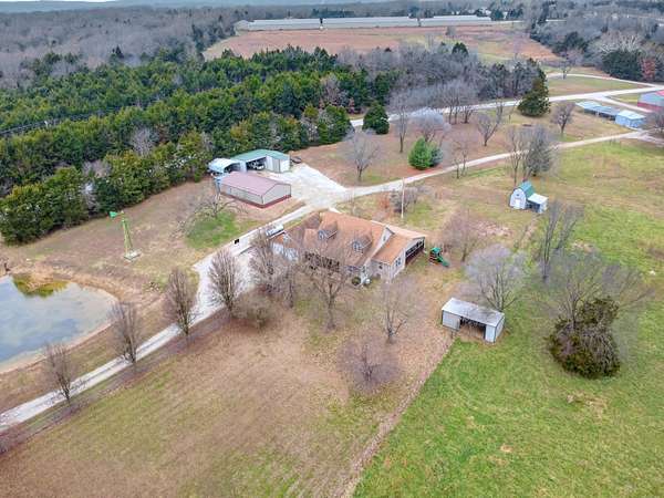 12 Acres of Land with Home for Sale in Pittsburg, Missouri