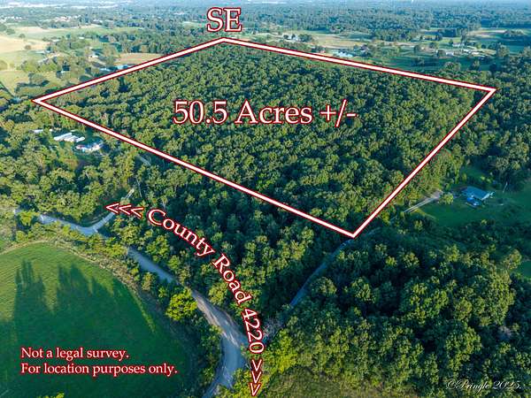 50.5 Acres of Recreational & Residential Land for Sale in West Plains, Missouri
