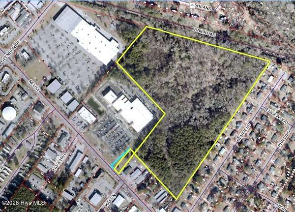 30 Acres of Mixed-Use Land for Sale in New Bern, North Carolina